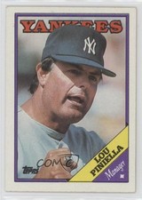 1988 Topps Team Checklist Lou Piniella #44 0ps8