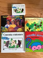 Spanish Preschool- Kindergarten 5 Books Colection- Los numeros