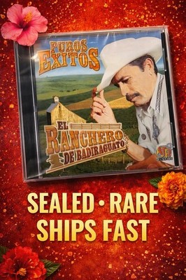 El Ranchero De Badiraguato   Puros Exitos CD SEALED Banda Ranchera AJR