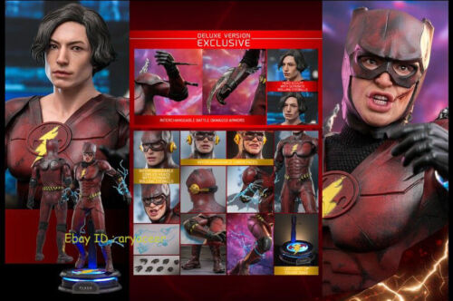 Presell Hot Toys MMS724 The Flash Young Barry Deluxe Ver 1/6 Action Figure Model - 第 1/6 張圖片