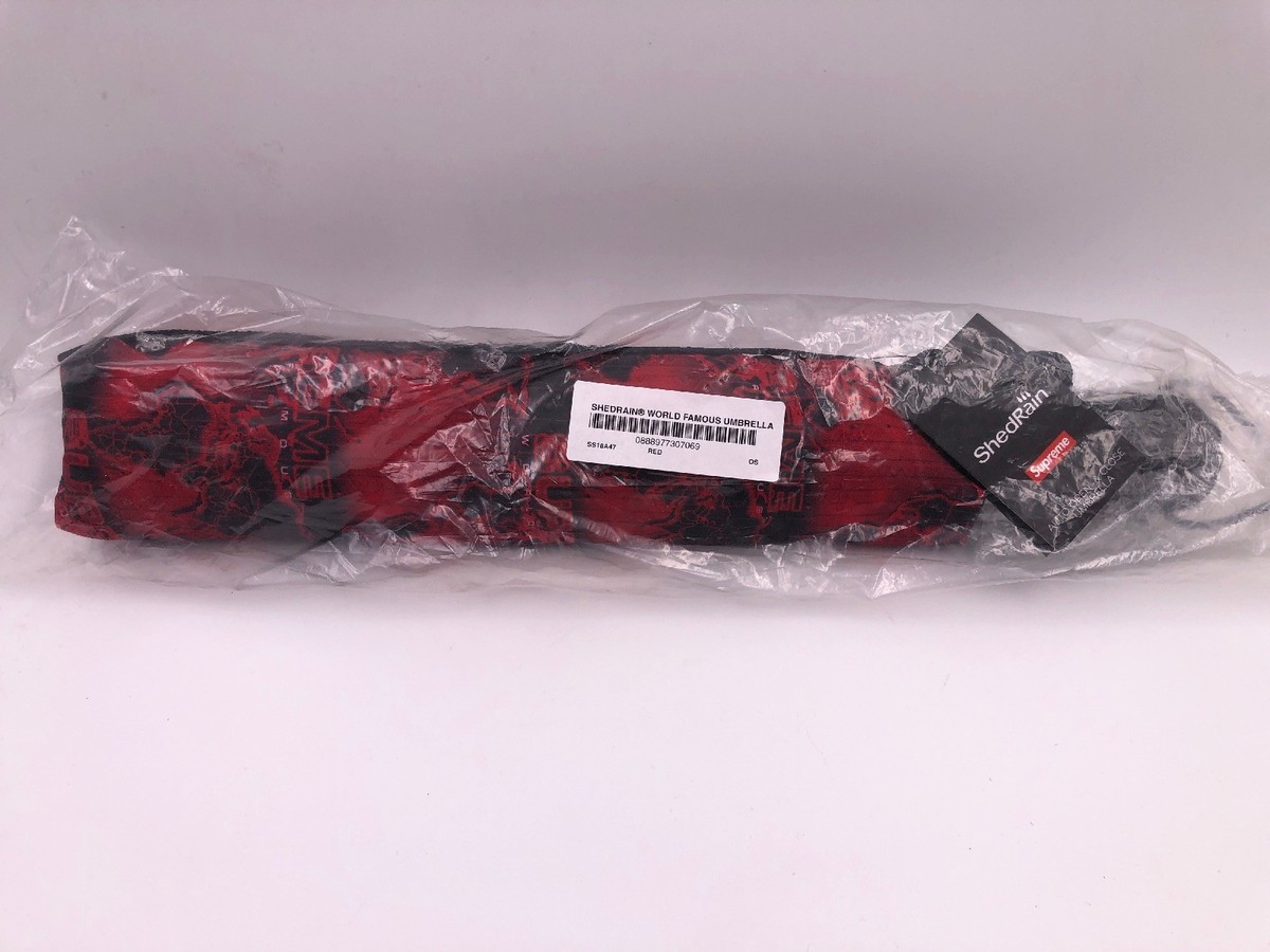 小物 Supreme Shedrain World Famous Umbrella Supreme ShedRain World Famous Umbrella (SS18) - $48