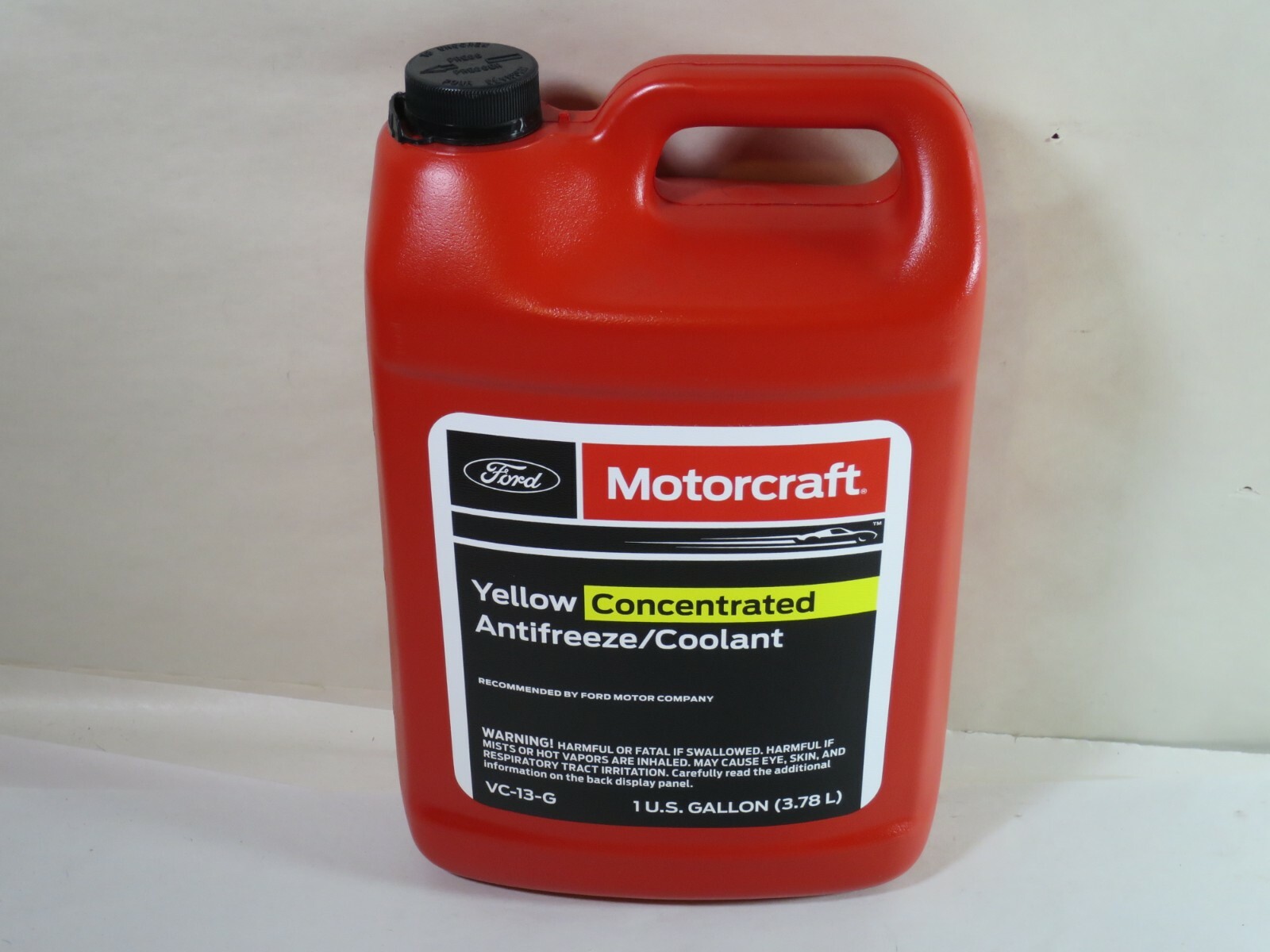 Motorcraft VC13G Yellow Concentrated Antifreeze / Coolant 1 Case of Six