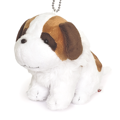 作家　heidi. ぬいぐるみ 犬 Heidi Girl of the Alps Joseph Dog Mini Plush w/ Ballchain Japan