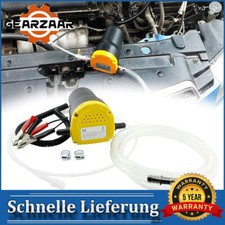 12V Öl Absaugpumpe + 2 Schlauch Umfüll Pumpe 60W Saugpumpe Benzin Diesel Ölpumpe