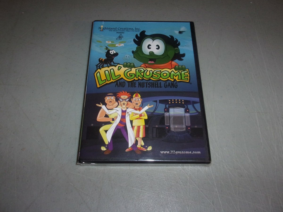 Lil' Grusome And The Nutshell Gang DVD 884501059800 - RARE