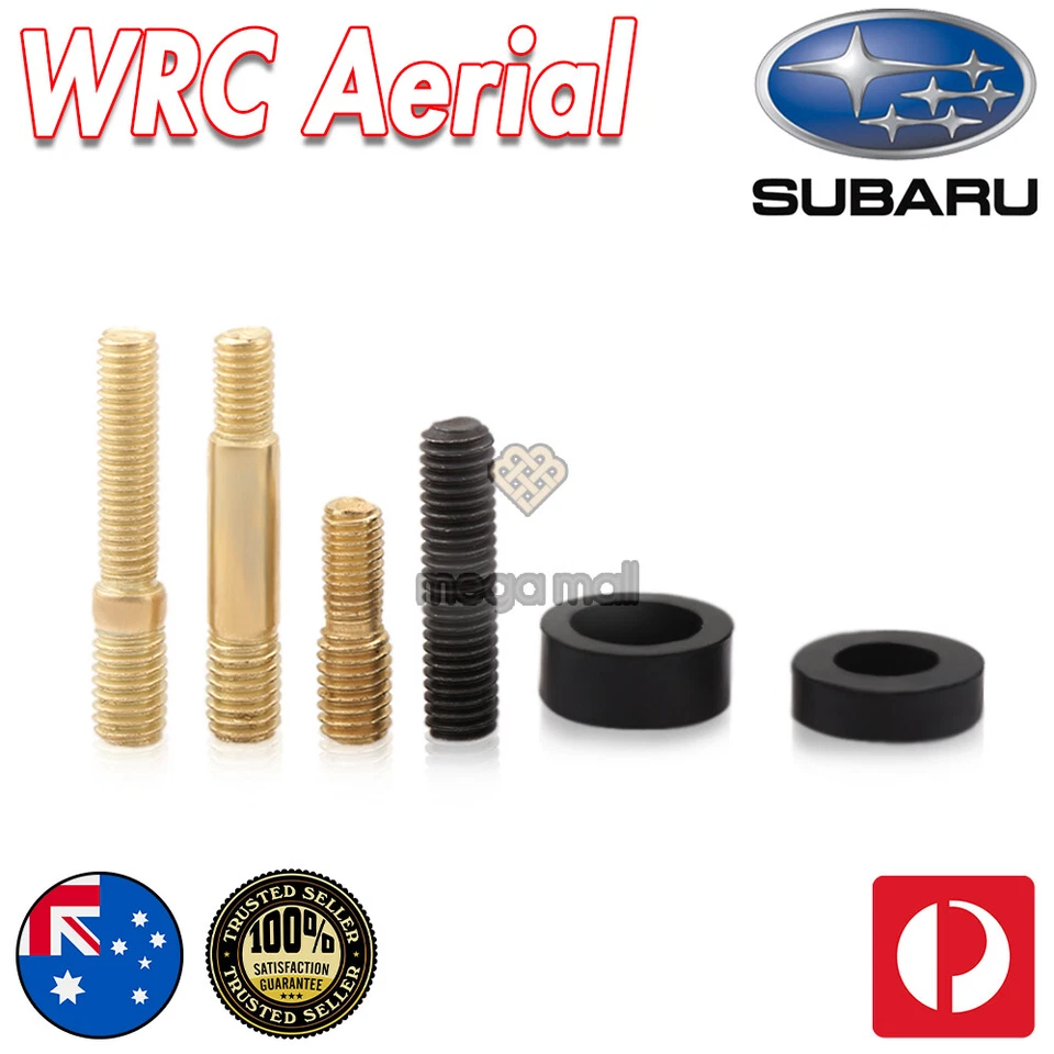 ANTENNA / AERIAL STUBBY BEE STING FOR SUBARU BRZ WRX STI BLACK CARBON — 第 4/4 张图片