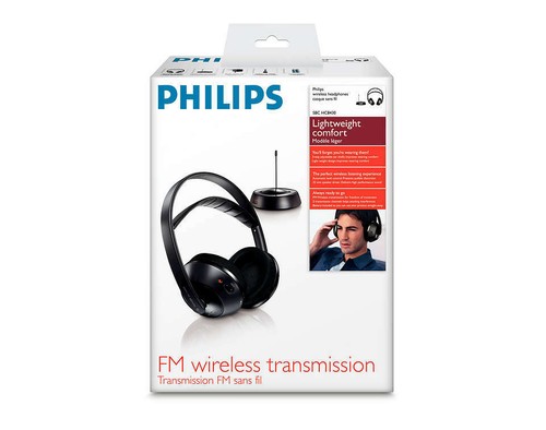 PHILIPS Cuffie Hi-Fi wireless SBCHC8430/00 SENZA FILO PER TV SMART AUDIO E  PC | eBay