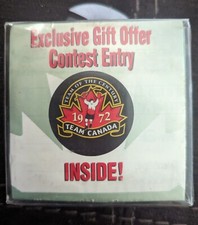 tony Esposito 1972 hockey puck
