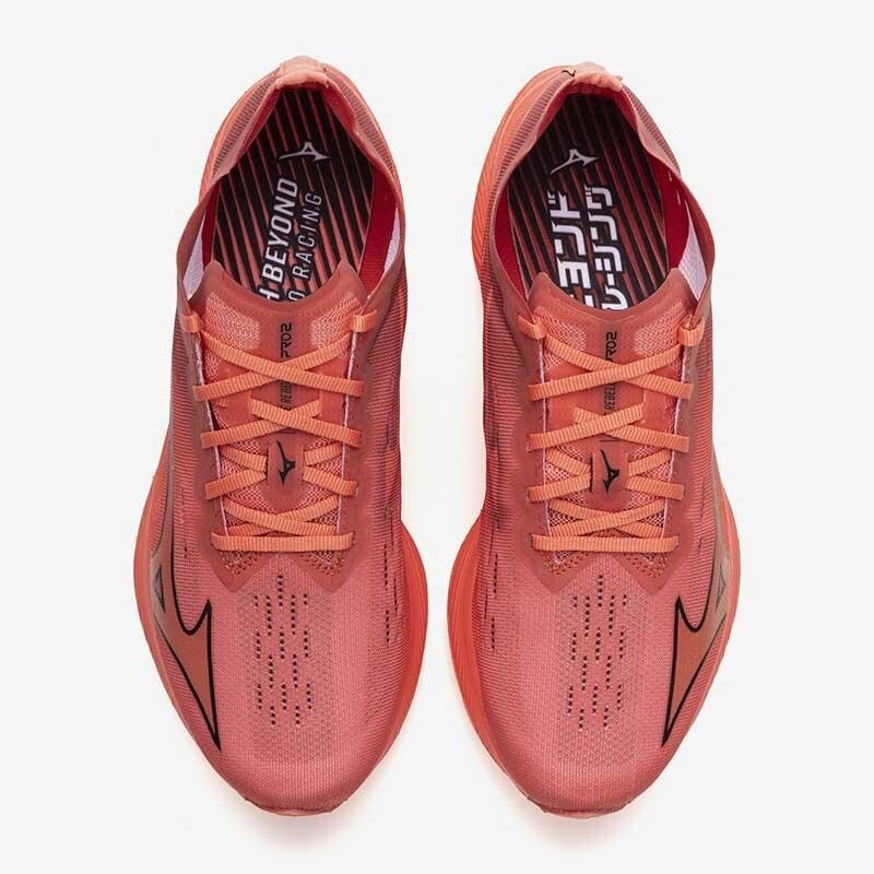 Mizuno Wave Rebellion Pro 2 Running Shoes Red/Black Genuine