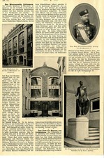 Das Woermannsche Afrikahaus in Hamburg Große Reichenstraße Foto-Artikel von 1901