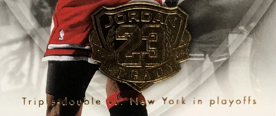 2009-10 Upper Deck Michael Jordan LEGACY COLLECTION GOLD SSP No. 38 BCCG 10 🐐 - Image 4 of 4