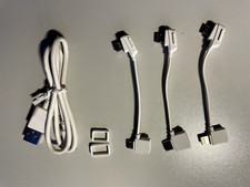 DJI Mavic Pro Alpine White Genuine Cables - Extremely Rare