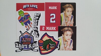 nct2020 90s Love luggage sticker set