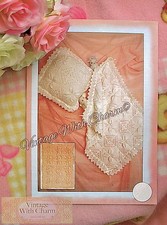 Knitting Pattern Baby's Pram Cover Blanket and Cushion Cover. Lovely Stitchwork