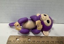 Fingerling Interactive Monkey Purple With White Hair Figure