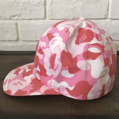 BAPE ABC camo pink cap a bathing ape cap NIGO Size M | eBay