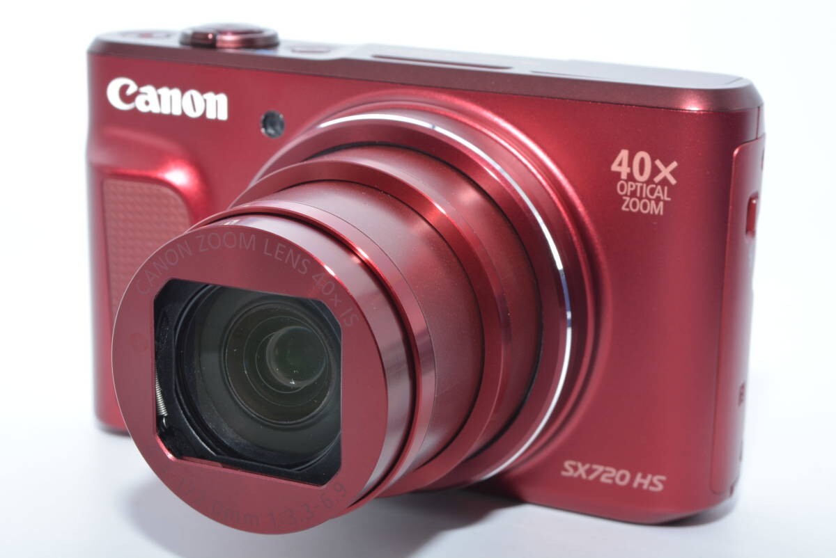 Canon PowerShot SX720 HS 20.3MP Compact Digital Camera red from
