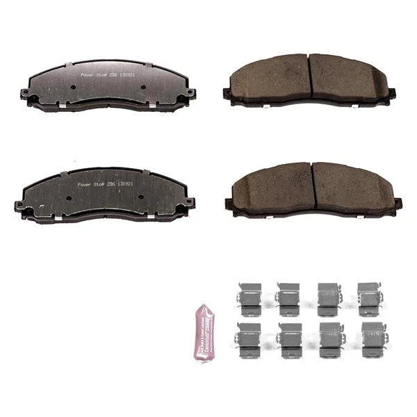 Тормозные колодки Power Stop Z36 Extreme для грузовиков и буксировщиков для Ford F-250 Super Duty 12–22 годов выпуска - Изображение 2 из 2
