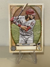 2021 Topps Gypsy Queen No Nameplate Parallel Alec Bohm #57 Phillies SSP RC