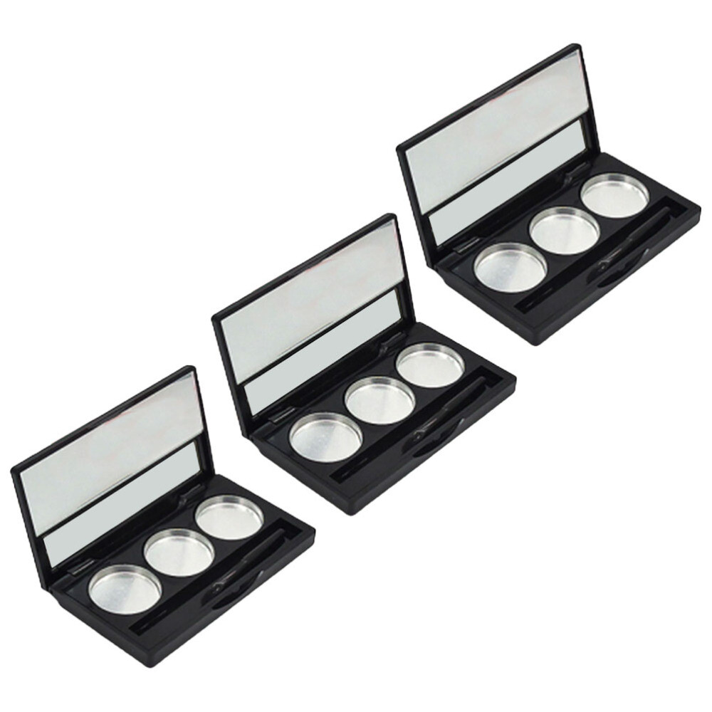 6 Pcs DIY Makeup Container Eye Shadow Case Empty Travel Blush