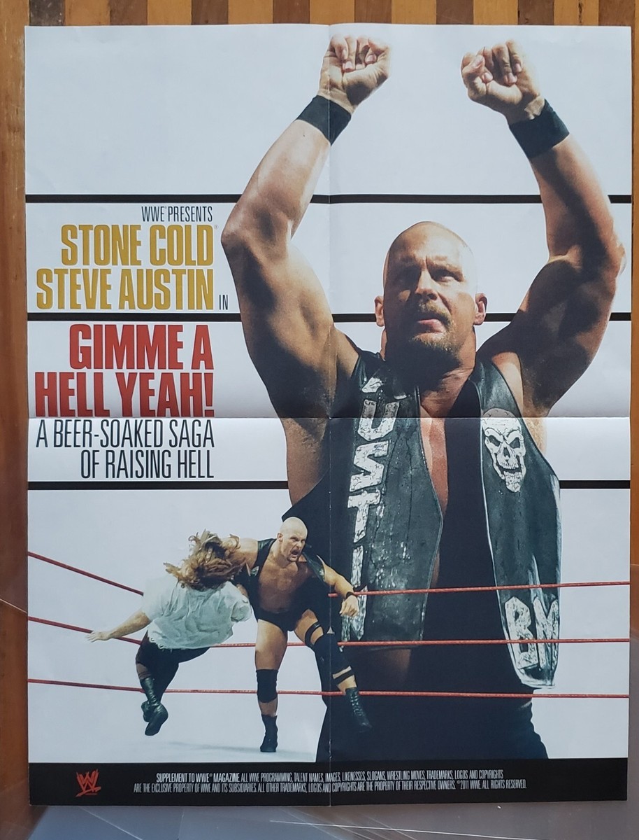 WWE ポスター Brock Lesnar Trish Stratus Feb 2003 Wrestling Magazine 2