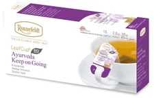 Ronnefeldt Leafcup® Ayurveda Keep on Going.  15 Premium herbal tea bags