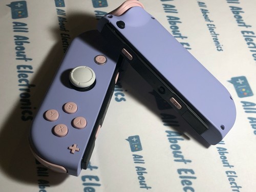 Nintendo Switch Custom Joy-Con Soft Touch Purple & Pink Joy Cons Controllers - Picture 8 of 24