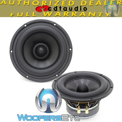 CDT AUDIO HD-M6+ DVC 6.8'' 120W RMS LONG EXCURSION SUBWOOFERS BASS SPEAKERS NEW