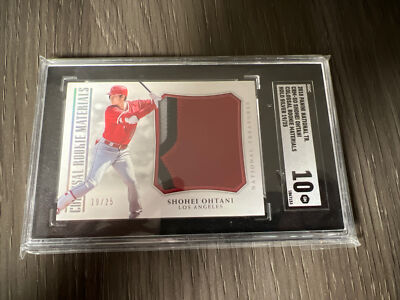 2018 National Treasures Shohei Ohtani Colossal RC Materials Holo 