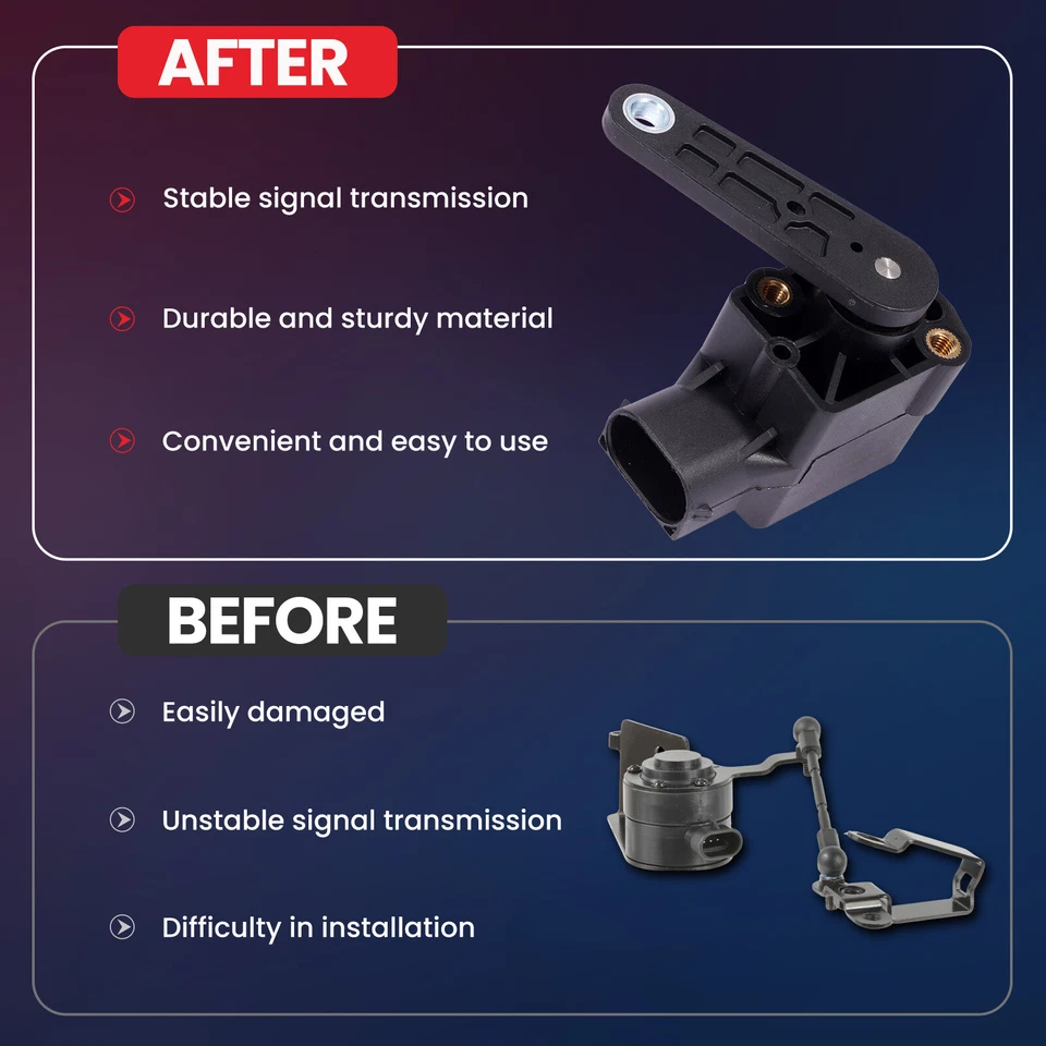 Sensor de nivel de altura de conducción delantero o trasero para Mercedes-Benz R350 CL500 CL550 nuevo Foto 4 de 4