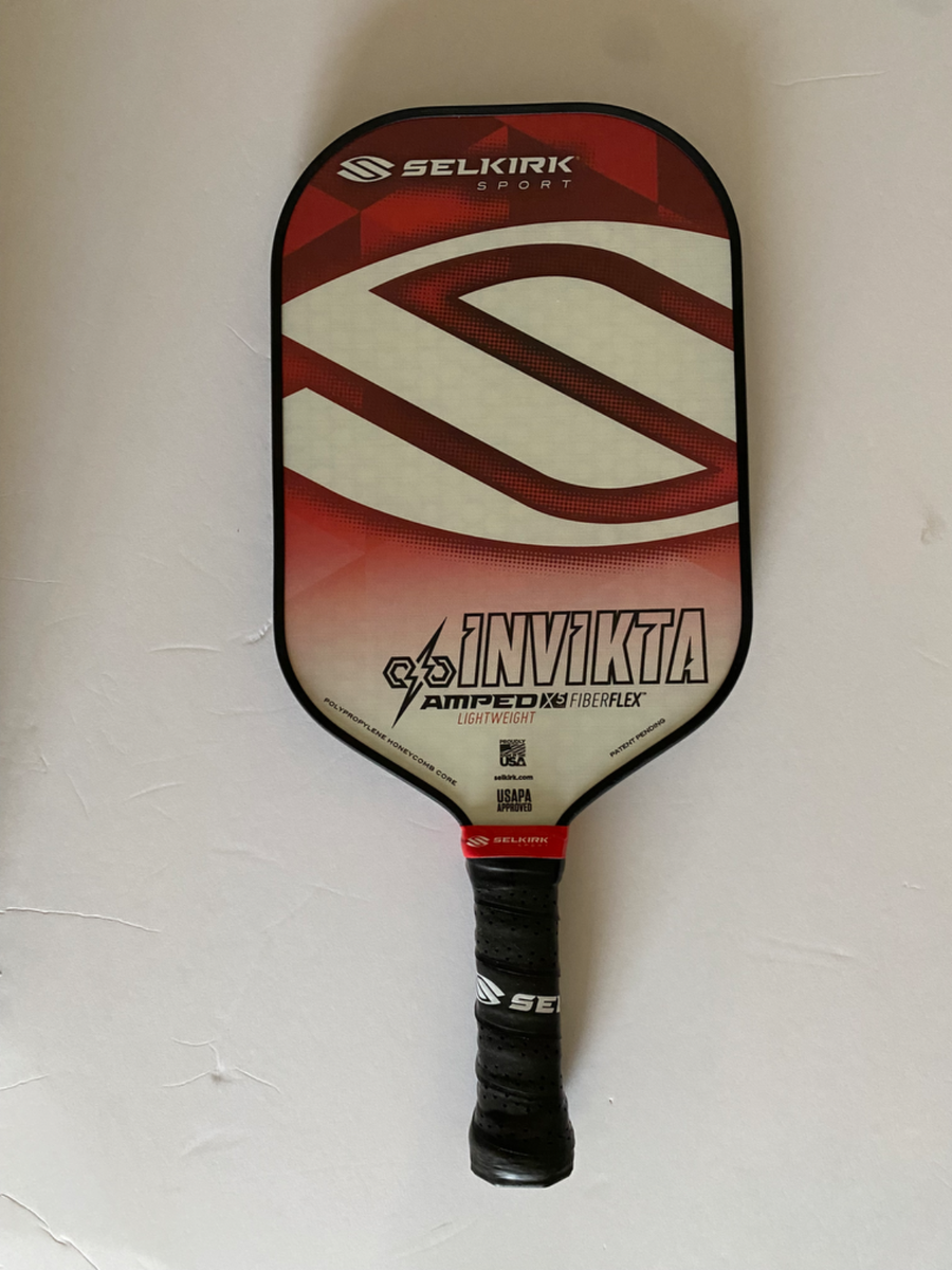 Selkirk Sport Pickleball Paddle AMPED INVIKTA LW Red/White