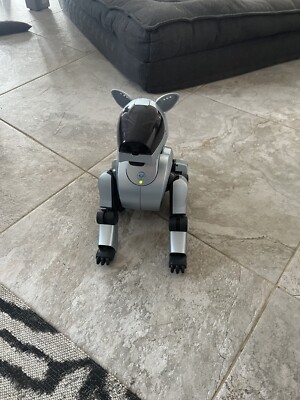 Seltener Sony Aibo Ers 210 Silber Hund & Zubehör/Memorabilia