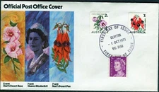 1971 Australia Change Of Postal Rate Set Of 3 Stamps Unaddressed FDC, VGC