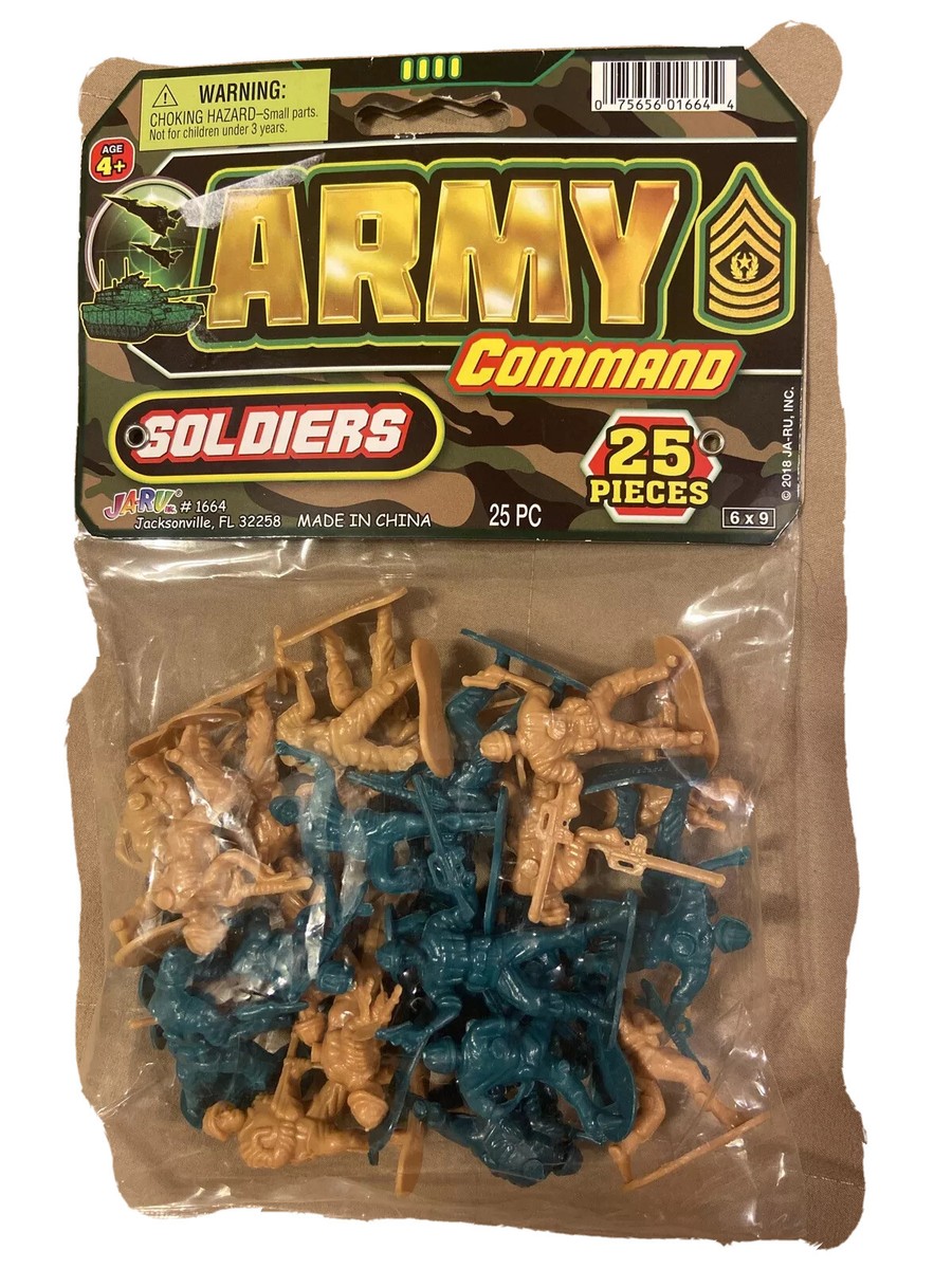 Toy Soldiers JA-RU Army Command Plastic 2