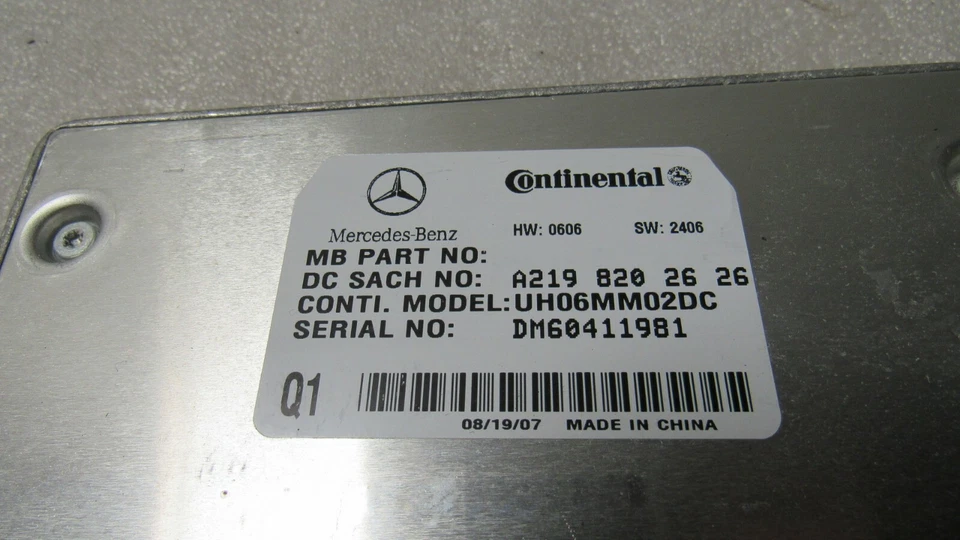 2007-2009 MERCEDES GL320 GL450 GL550 VOICE COMMUNICATION CONTROL UNIT MODULE OEM - Image 2 of 4