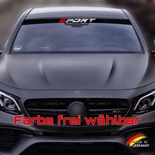Frontscheibenaufkleber Auto Aufkleber Sport Sonnenstreifen Sticker Tuning #130