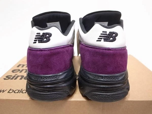 Zapatilla deportiva New Balance M15009EC blanca gris púrpura negra hecha en Inglaterra para hombre Us7 Foto 4 de 4