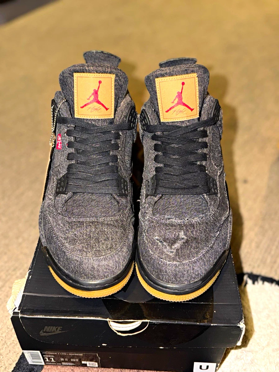 Levi's x Air Jordan 4 Retro Denim for Sale | Authenticity