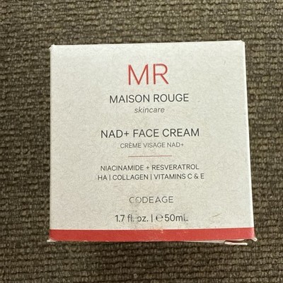 NEW Codeage MR Maison Rouge NAD+ Face Cream 1.7 Fl Oz EXP 11/27 RV $60