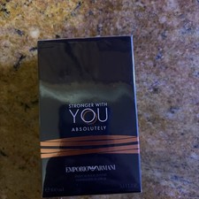 Emporio Armani Stronger With You ABSOLUTELY 3.4 oz 100 ml Spray New Sealed