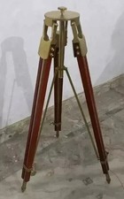 Wooden Tripod Nautical Vintage 60'' LARGE Theater Stage Industrial Tripod Stand