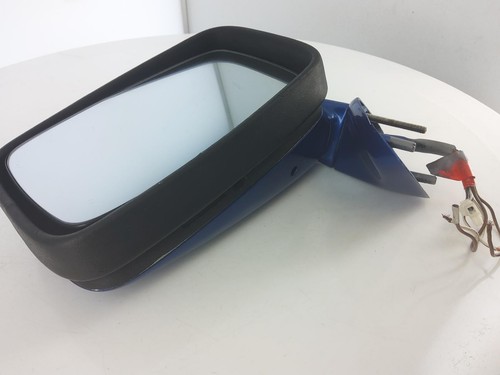 Porsche 944 S2 1991 N/S Passenger Door Mirror Wing Cobalt Blue F6 94573102101 - Picture 3 of 12