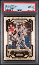 2023 PANINI PRIZM #73 DAK PRESCOTT GOLD VINYL 4/5
