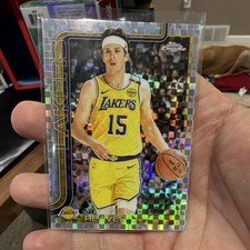 Topps 2025-26 Chrome Austin Reaves X-Fractor Los Angeles Lakers #126