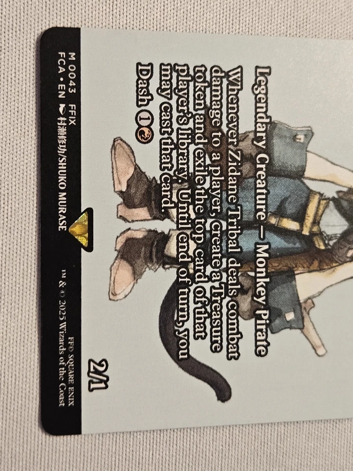 Zidane Tribal - Ragavan, Nimble Pilferer (Showcase) Final Fantasy: Regular - Image 2 of 4