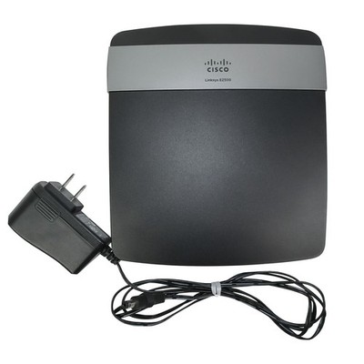 Linksys E2500 Wireless-N Dualband Router Schwarz 4 LAN Ports