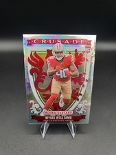 2025 Rookie & Stars Mykel Williams Silver Crusade (RC) #25 49ers