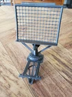 VINTAGE 1985 USS FLAGG GI JOE ARAH AIRCRAFT CARRIER NET RADAR WITH BASE