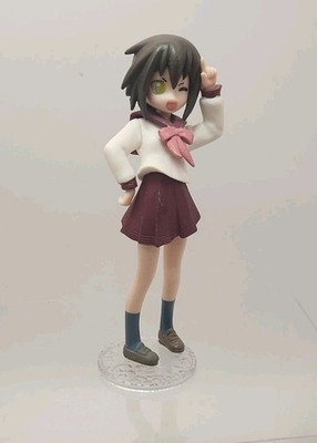 Lucky Star Misao Kusakabe Figure Red School Uniform 4in 