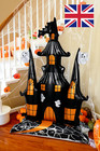 58'' Halloween Haunted House Foil Balloon Large Party Castle Horror Decoration